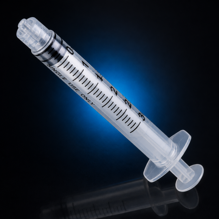 3ml Hypodermic Syringe Luer Lock