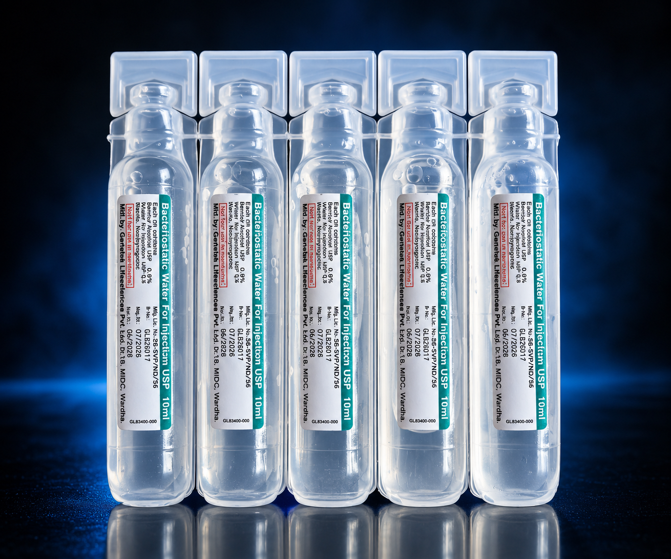 Genetek Lifesciences Bacteriostatic Water 10ml
