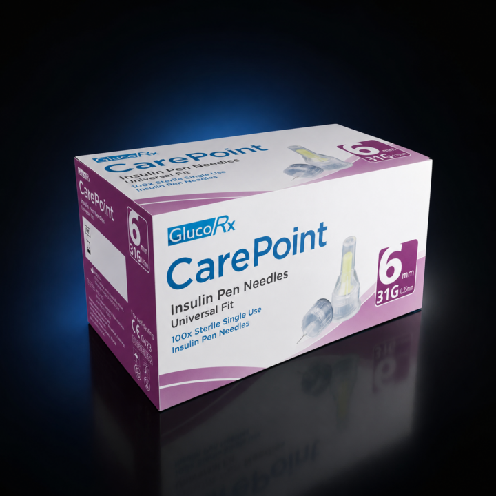 Care Point Pen Needles 31G x 6mm