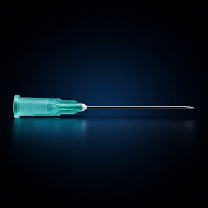 Acucan 21G × 1.5" Hypodermic Needle