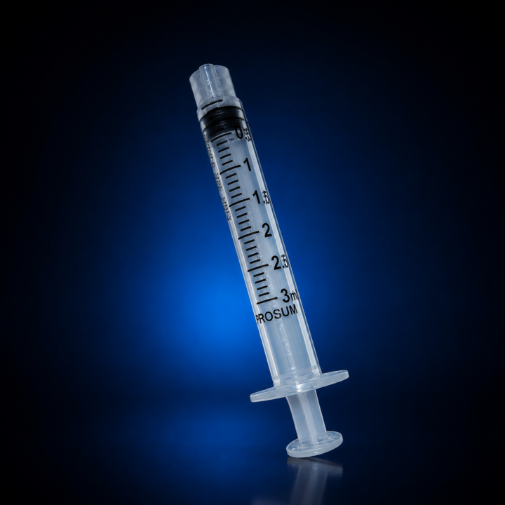 Prosum 3mL Luer Lock Syringe