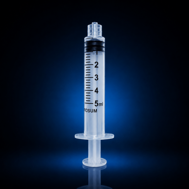 Prosum 5mL Luer Lock Syringe