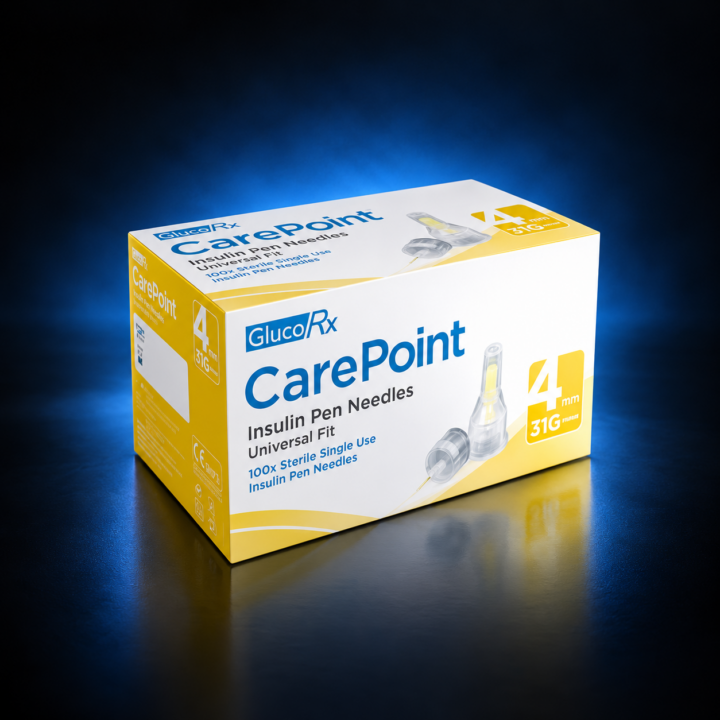 CarePoint Pen Needles 31G × 4mm